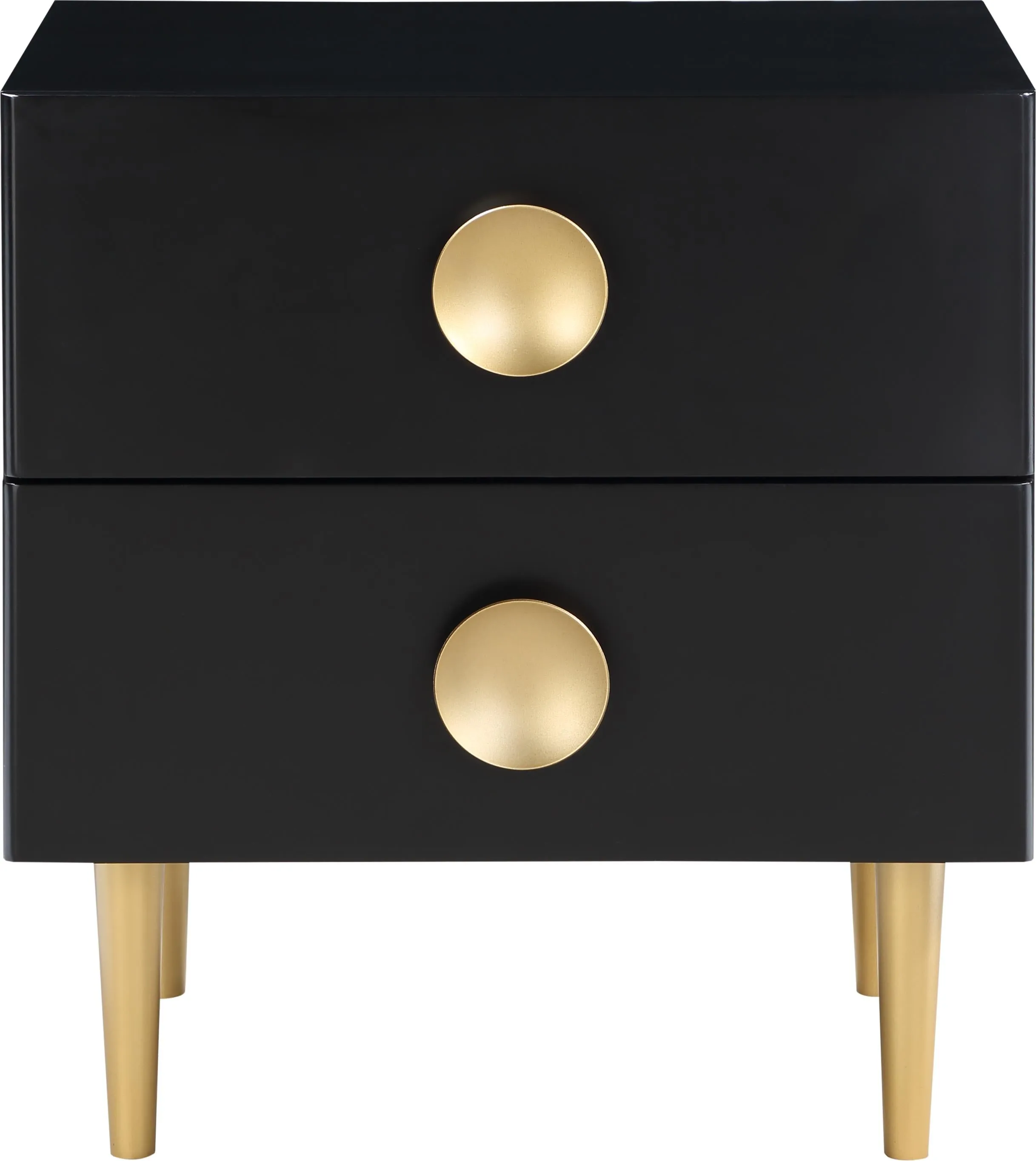 Zayne Black Night Stand
