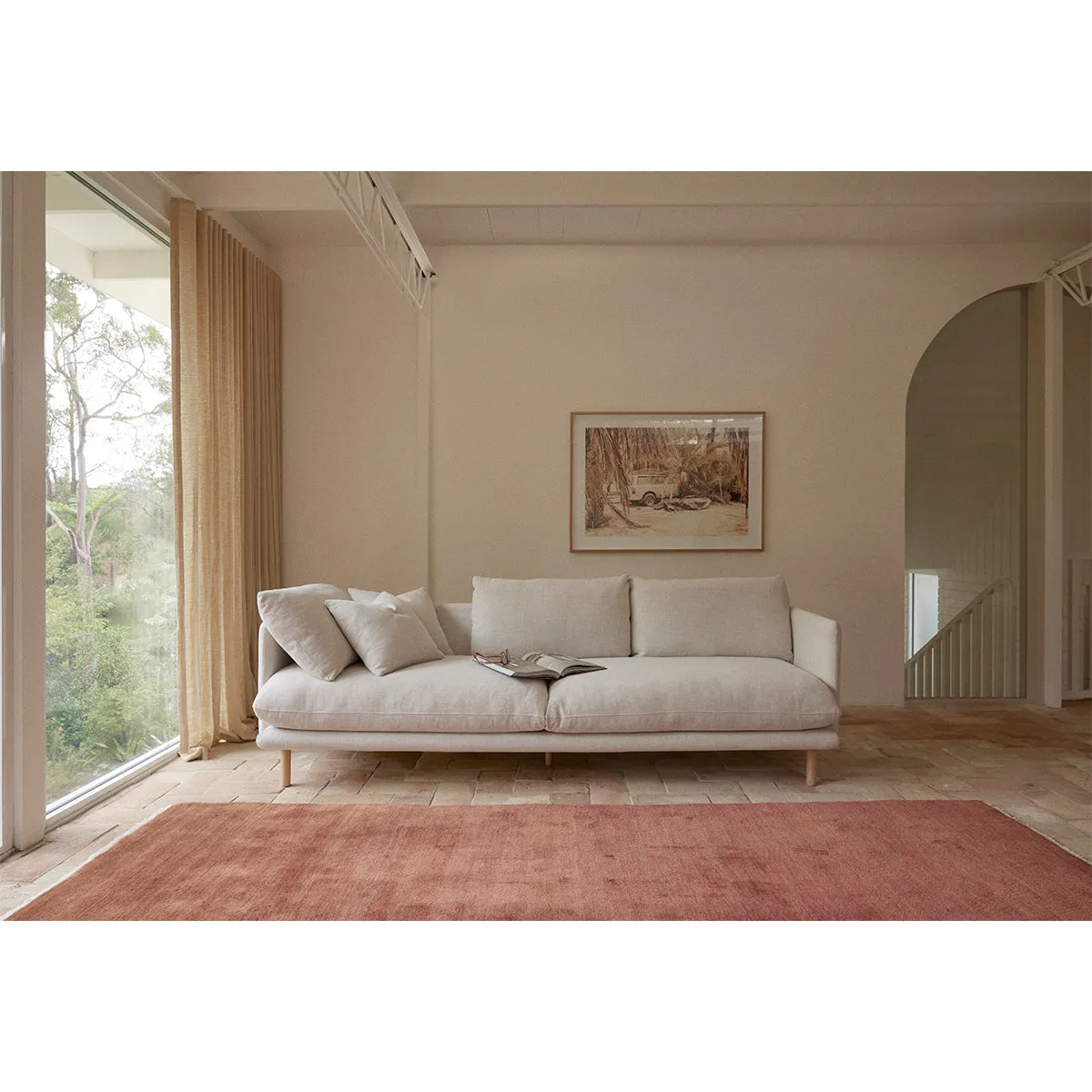 Zephyr 3.5 Seater Sofa (Byron)
